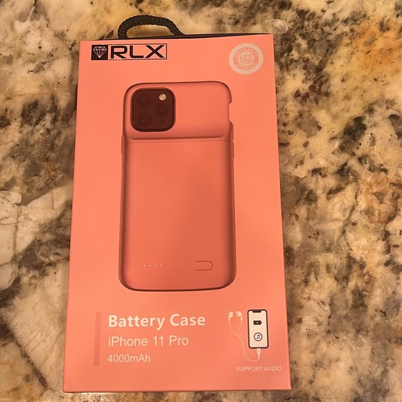 NWT $250 RLX POWER CASE FOR IPHONE 11 Pro in rose - Picture 3 of 7